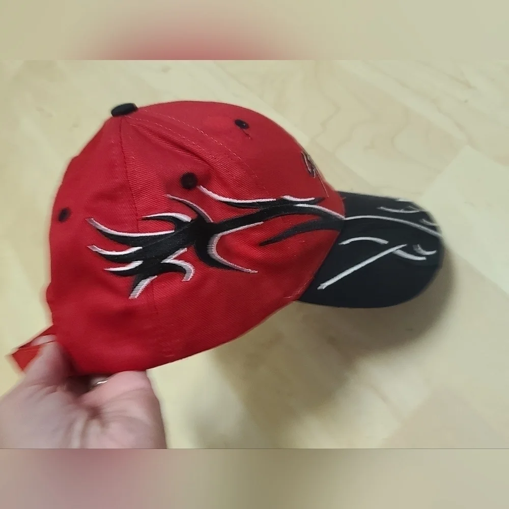 Vintage flames SeaWorld baseball hat